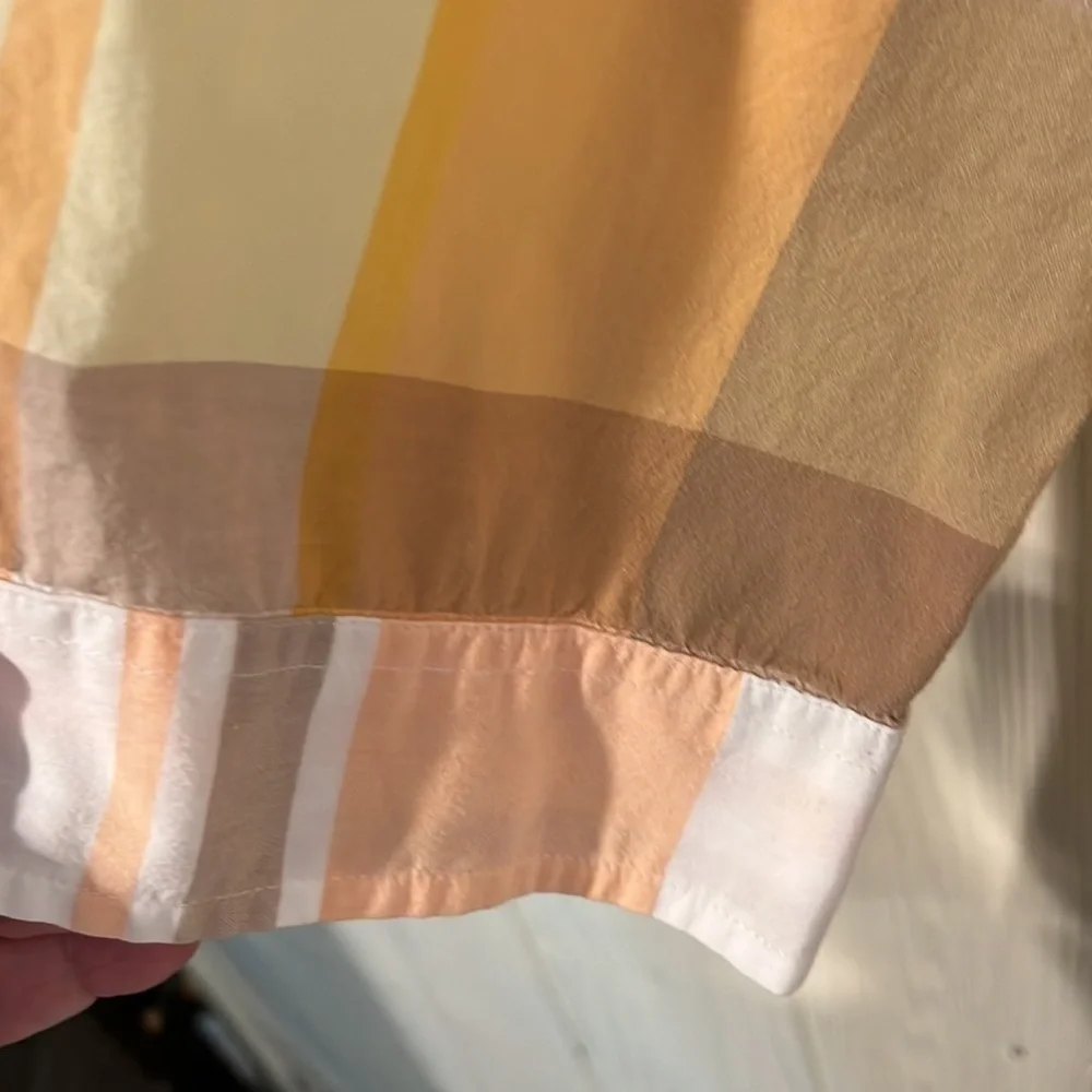 𝅺CJ BANKS button down blouse with embroidery SUZE 3X - Picture 6 of 10